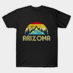 Arizona Tee - Retro Vintage Mountains Nature Hiking T-Shirt